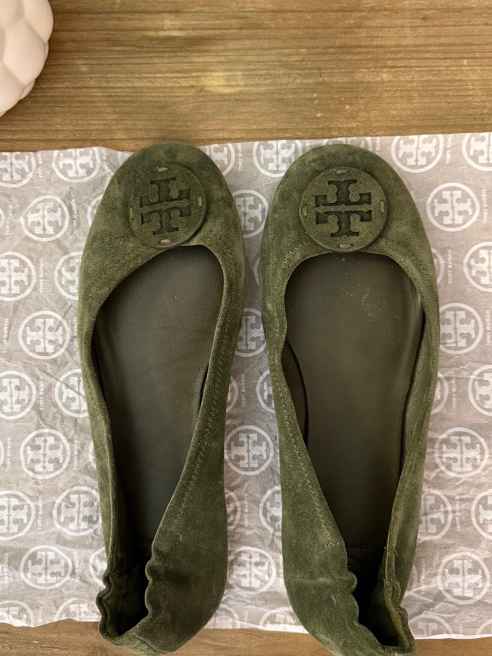 Tory Burch Minnie Travel Ballet with Leather Logo